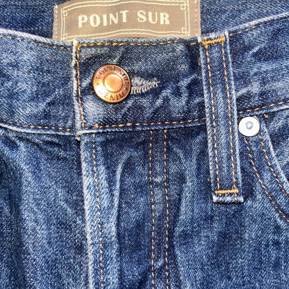 JAPANESE SELVEDGE LIMITED EDITION J. CREW POINT SUR CANYON DENIM JEANS NWOT 25 - Picture 5 of 16